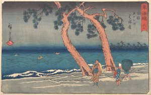 Stazione di Hamamatsu da Ando Hiroshige