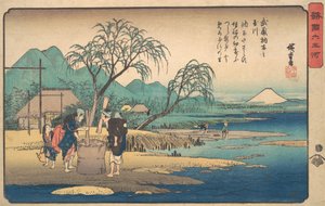 Musashi: Chofu no Tamagawa da Ando Hiroshige