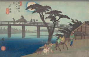 Stazione di Nagakubo n. 28 da Ando Hiroshige