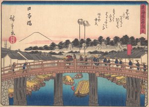 Nihonbashi, dalla serie Le cinquantatré stazioni della strada Tokaido, inizio XX secolo da Ando Hiroshige