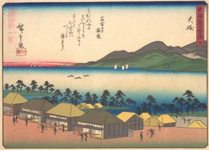 Oiso, dalla serie Le cinquantatré stazioni della strada Tokaido, inizio XX secolo