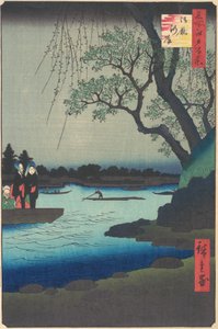 Ommayagashi, Fiume Sumida, ca. 1857