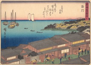 Shinagawa, dalla serie Le cinquantatré stazioni della strada Tokaido, inizio XX secolo