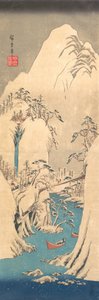 Gola innevata da Ando Hiroshige