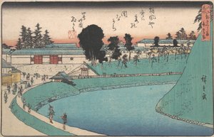 Soto Sakurada Benkei Bori da Ando Hiroshige