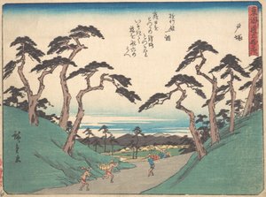 Totsuka, ca. 1838 da Ando Hiroshige