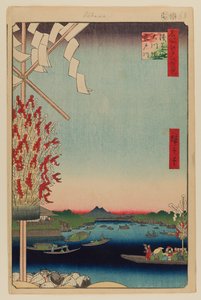 Fiume Asakusa, Grande argine, fiume Miyato da Ando or Utagawa Hiroshige