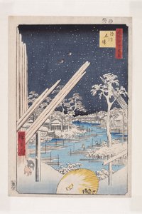 Segherie di Fukagawa da Ando or Utagawa Hiroshige
