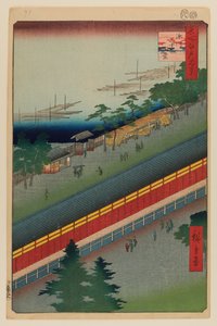 Sala delle Trentatré Baie, Fukagawa da Ando or Utagawa Hiroshige