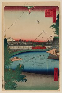 Hibiya e Soto-Sakurada Da Yamashita-Cho da Ando or Utagawa Hiroshige