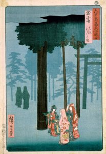 Santuario di Izumo da Ando or Utagawa Hiroshige