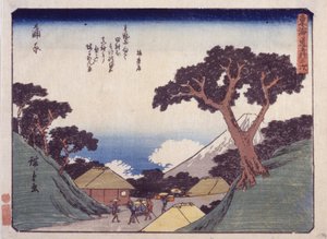 Kambara da Ando or Utagawa Hiroshige