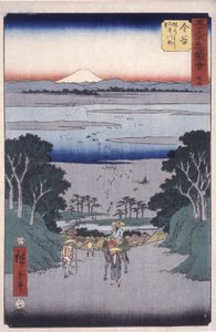 Kanaya da Ando or Utagawa Hiroshige