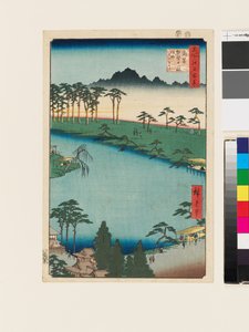 Kumano Jūnisha Shrine, Tsunohazu da Ando or Utagawa Hiroshige