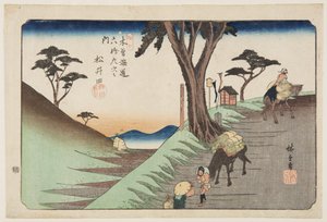 N. 17, Matsuida da Ando or Utagawa Hiroshige