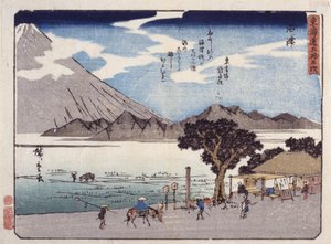 Numazu da Ando or Utagawa Hiroshige
