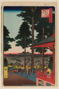 Santuario di Oji Inari da Ando or Utagawa Hiroshige