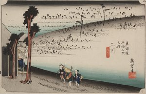 Sarugababa da Ando or Utagawa Hiroshige