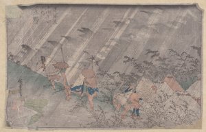 Shono da Ando or Utagawa Hiroshige