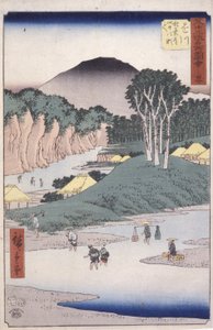 Stazione 27, Kakegawa da Ando or Utagawa Hiroshige