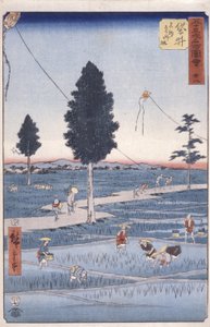 Stazione 28, Fukuroi da Ando or Utagawa Hiroshige