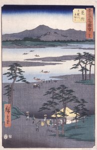 Stazione 29, Mitsuke da Ando or Utagawa Hiroshige