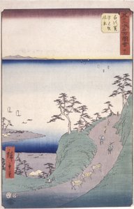 Stazione 33, Shirasuga; serie Kyoka Tokaido