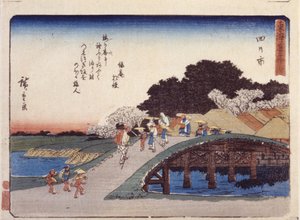 Stazione 44, Yokkaichi da Ando or Utagawa Hiroshige
