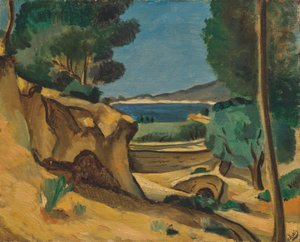 Paesaggio intorno a La Ciotat da Andre Derain