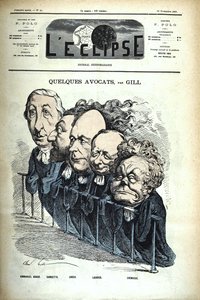 André Gill - Alcuni avvocati - L