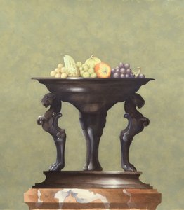 Vaso di bronzo con frutta