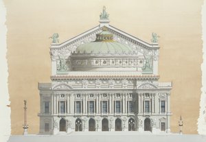Opera Garnier, Parigi, Francia da Andras Kaldor