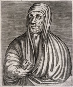Ritratto di Abu Ali al-Husain ibn Abdallah ibn Sina detto Avicenna (incisione)
