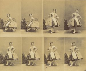 A Mlle Schlusser da Andre Adolphe Eugene Disderi
