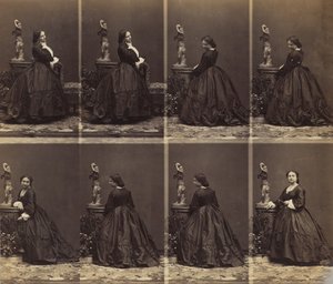 Berthe, 22 gennaio 1862 - aprile 1862 da Andre Adolphe Eugene Disderi