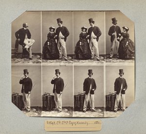Conte e Contessa Tyszkiewicz da Andre Adolphe Eugene Disderi