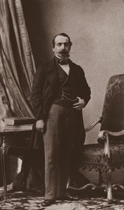 Imperatore Napoleone III, c.1860 da Andre Adolphe Eugene Disderi