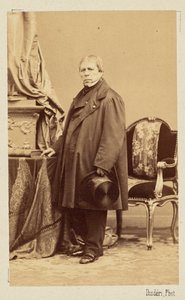 Jean-Auguste-Dominique Ingres, ca 1860 da Andre Adolphe Eugene Disderi