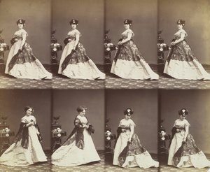 Louise Abigdon da Andre Adolphe Eugene Disderi