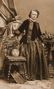Ritratto di Rosa Bonheur, c.1861 da Andre Adolphe Eugene Disderi