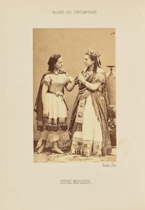 Sorelle Marchisio da Andre Adolphe Eugene Disderi