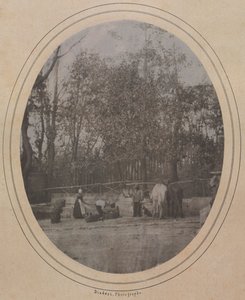 Scena di villaggio (sud della Francia)