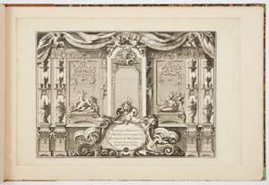 Nuovi disegni di mobili e opere in bronzo e intarsio da Andre Charles Boulle