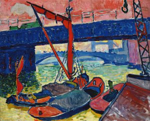Chiatte sul Tamigi da Andre Derain