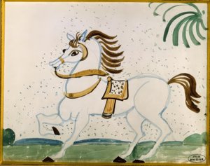 Cavallo bardato da Andre Derain