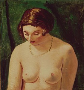 Nudo femminile (olio su tela)