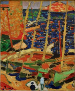Il porto di Collioure da Andre Derain