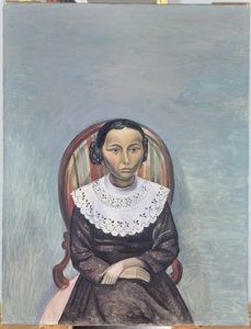 Ritratto di ragazza in nero da Andre Derain
