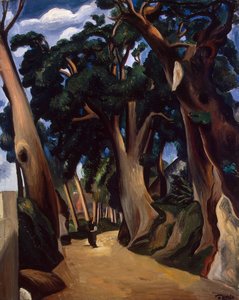 Road to Castel Gandolfo da Andre Derain