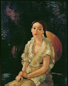 La nipote del pittore seduta, 1931 circa (olio su tela) (cfr. anche 287563)